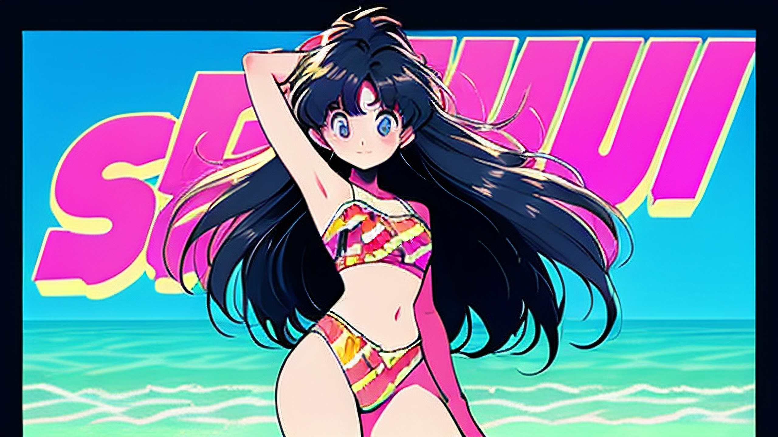 比基尼少女(比基尼美女图片壁纸100张)